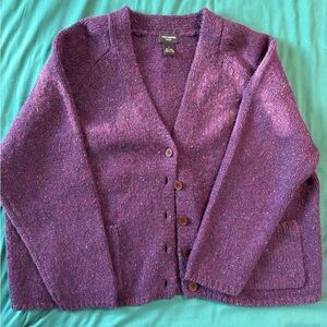 Women's Purple The Limited Wool sweater
